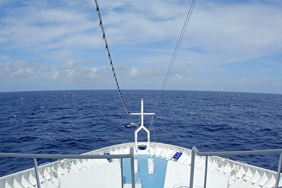 The Eyes of the MV Explorer: Students Tour of the Bridge