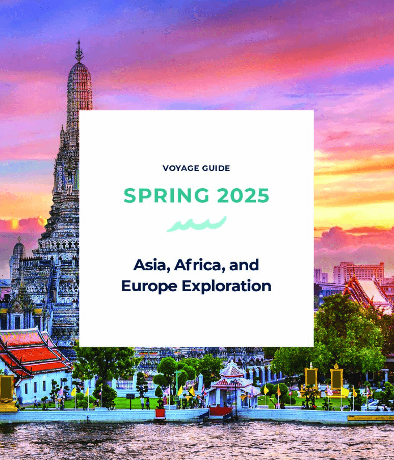 Spring 2025 Asia, Africa, and Europe Exploration Semester at Sea